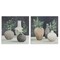 Stupell Industries Eucalyptus Greens Fresh Vessels 2 pc Canvas Wall Art Set Design by Julia Purinton